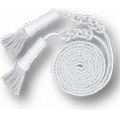 White Cord & Tassels for 3'x5' Flag